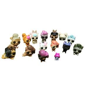 MGA Entertainment LOL Surprise Pet Doll Bundle 15 Animals Cat Dog Bunny Racoon